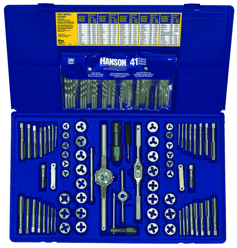 Irwin 117 piece tap deals and die set