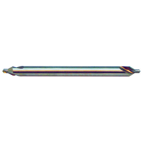 Keo AV4229004 #2-0 x 4" OAL 60 Degree Carbide Long Combined Drill and Countersink Uncoated