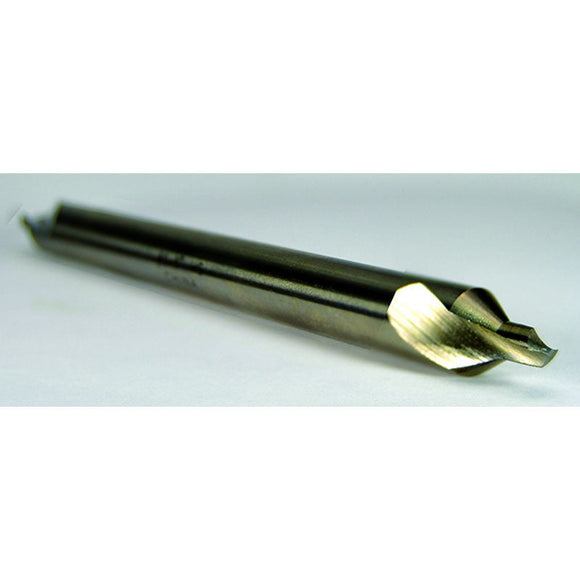 ProCut AV5215X #1 x 5" OAL 60 Degree HSS Long Combined Drill and Countersink Uncoated