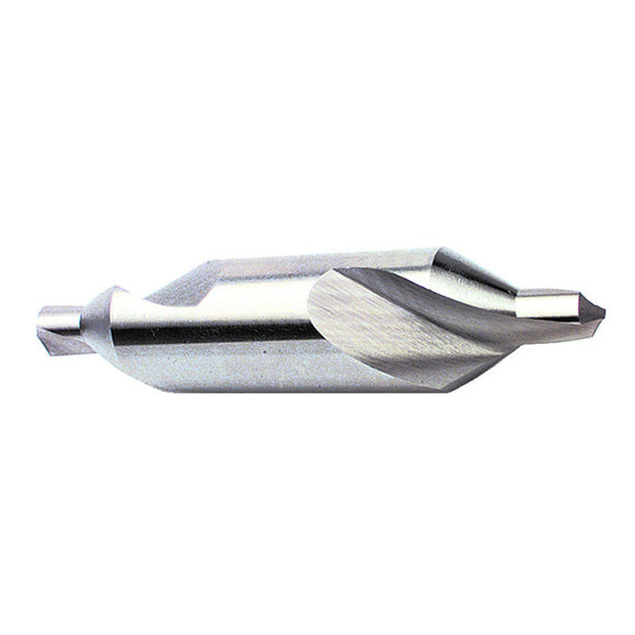 ProCut AV801 #1 x 1-1/4" OAL 60 Degree HSSCo Plain Combined Drill and Countersink Uncoated