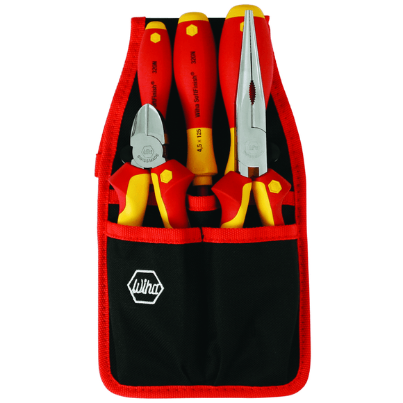 Wiha KN5432872 5PC SET INSULATED PLIERS