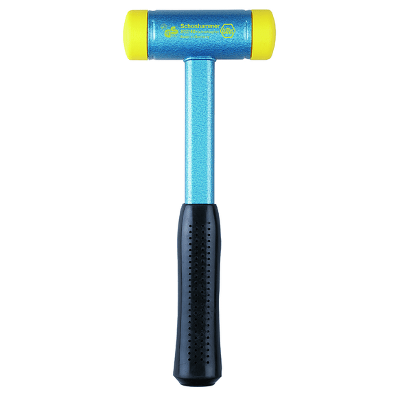 Wiha KN5480225 Dead Blow Recoilless Hammer -- 18 oz; Steel Handle; 1'' Head Diameter