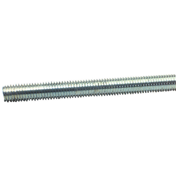 Generic USA ME5037544 Threaded Rod - 1 3/8"-6; 3 Feet Long; Zinc Plated