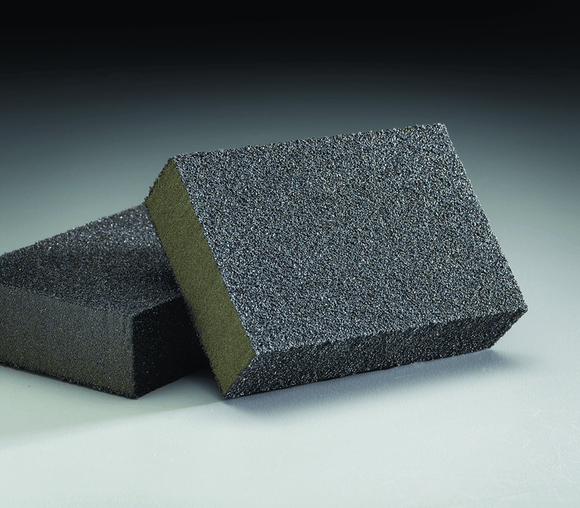 Norton Abrasives MH6149506 2-3/4 x 4 x 1" MultiSand Small Area Sanding Sponge Aluminum Oxide Fine Grit