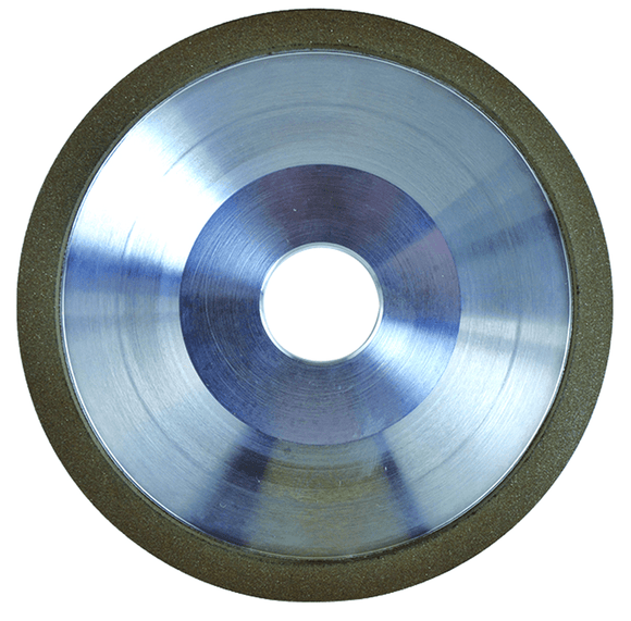 Generic USA MP50121004 6" x 1" x 1-1/4"-1/8" Abrasive Depth-150 Grit-1/4 Rim Type D12A2 Diamond Dish Wheel