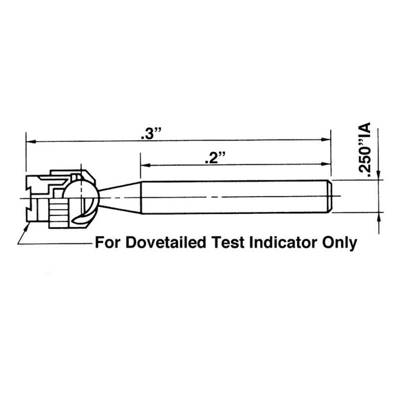 Mitutoyo MT80102824 0.040" Fits Quik-Set Indicators - Contact Point