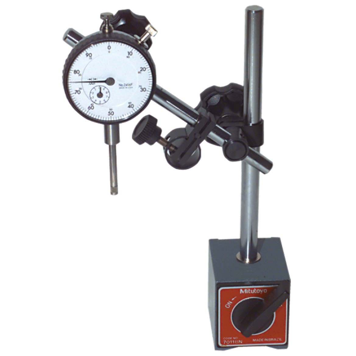 Mitutoyo MT807010S Model 7010S - Standard Magnetic Base Indicator Hold ...