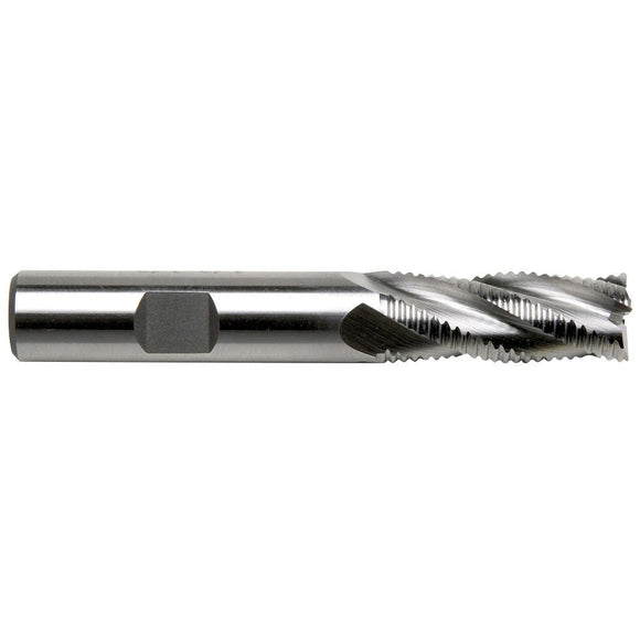 Sowa High Performance 1 x 4-1/2 OAL 5 Flutes Regular Length Fine Pitch Rougher Bright Finish Carbide End Mill
