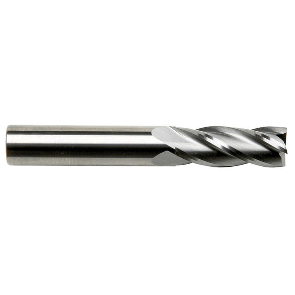 Sowa High Performance 1 x 39mm OAL 4 Flute Regular Length Bright Finish Carbide End Mill