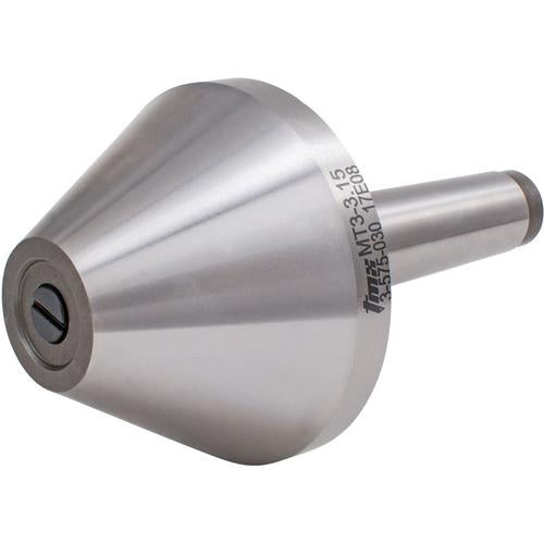 TMX HK313575021P Bull Nose & Pipe Live Center MT2 Head Diameter 3.15in T.I.R. .0003