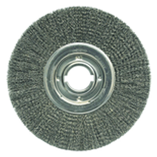 Weiler MK5106180 12" Diameter-2" Arbor Hole - Crimped Steel Wire Straight Wheel