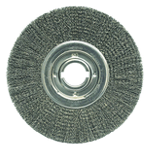 Weiler MK5106200 12" Diameter-2" Arbor Hole - Crimped Steel Wire Straight Wheel