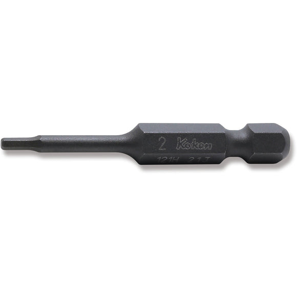 Ko-ken 121H.50-2 1/4 Hex Dr. Bit  2mm Hex Length 50mm