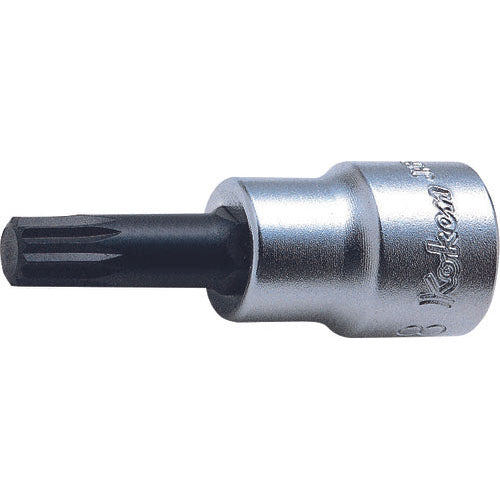 Ko-ken 3020.50-M4 3/8 Sq. Dr. Bit Socket XZN M4 Triple Square Length 50mm