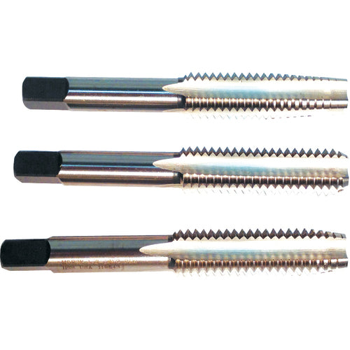 Morse Cutting Tools MT3838200 3 Pc. HSS Hand Tap Set M1.6x0.35 D32 Flute (Taper, Plug, Bottoming) Series/List #7500