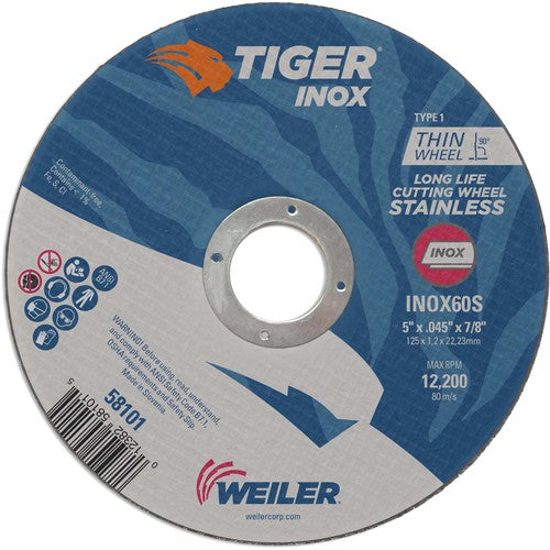 Weiler MK5158101 5X.045 TIGER INOX TYPE 1 C/O WHL