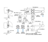 JERGENS MAGNA FORCE CAM CLAMP, SWING, CLOCKWISE, 2700 - 72409