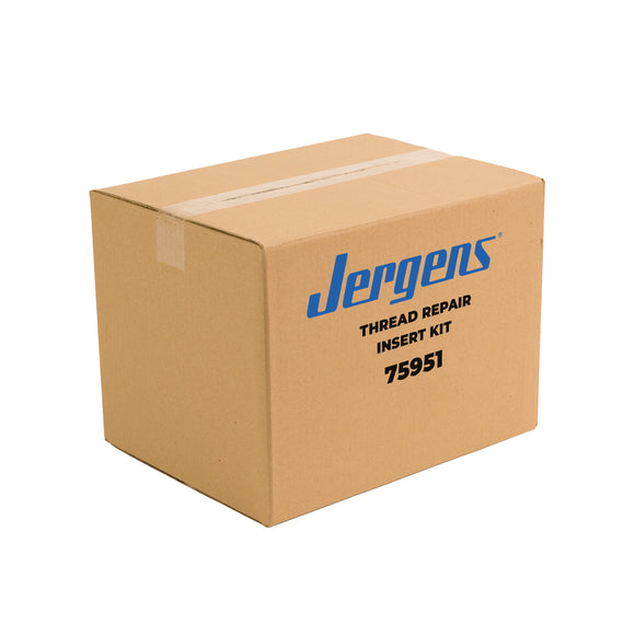 JERGENS INSERT KIT, HD CARBON 7/16-20, PN 26105 (6) + TOOL 24705 (1) - 76105