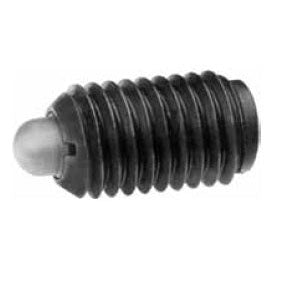 Te-Co 53423X Short Spring Plungers - Standard Travel - Stainless Steel Body, Delrin Nose 5/16-18 No Nylok