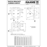 NAAMS Shock Bracket AHM161