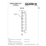 NAAMS Base Robot Riser Clip ABL444