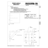 NAAMS Riser Angle Bracket AHB002M