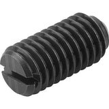 KIPP K0309.208 SPRING PLUNGER INTENSIFIED SPRING FORCE D=M08 L=16, STEEL, COMP:BALL STEEL