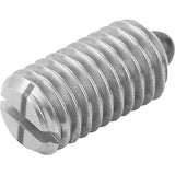 KIPP K0314.1A5 SPRING PLUNGER LIGHT SPRING FORCE D=1/2-13 L=22, STAINLESS STEEL, COMP:PIN STAINLESS STEEL, PU=5