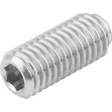 KIPP K0314.A6 SPRING PLUNGER STANDARD SPRING FORCE D=5/8-11 L=24, STAINLESS STEEL, COMP:PIN STAINLESS STEEL, PU=5