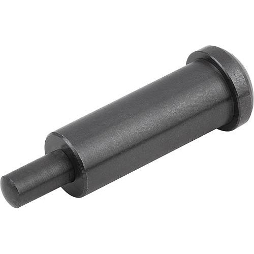 KIPP K0331.08 SPRING PLUNGER SPRING FORCE, WITH HEAD, D=8 L=24, FREE-CUTTING STEEL, COMP:PIN STEEL, PU=1