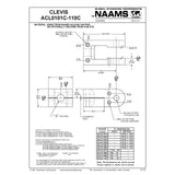 NAAMS Clevis Assembly ACL0107A