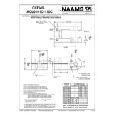 NAAMS Clevis Assembly ACL0104A