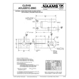 NAAMS Clevis Assembly ACL0204A