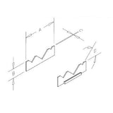 TE-CO QMA8040 8" QUICKCHANGE INDIVIDUAL MILL ANGLE 40 DEG.