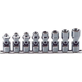 Ko-ken RS3440T/8 3/8 Sq. Dr. Universal Socket set TORX E6-E20  200mm  8 pieces