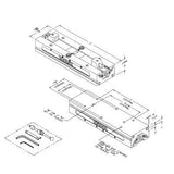 TE-CO RWS6002 6" RELOK 2 STATION LAYDOWN VISE