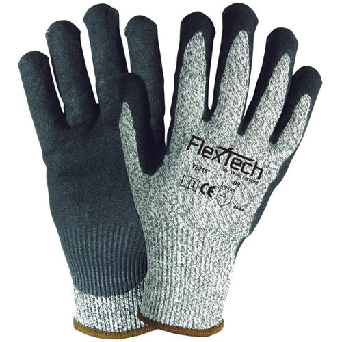 Wells Lamont LW0110895 FLEXTECH Size L ANSI Cut 5 Nitrile Palm Glove Y9216L