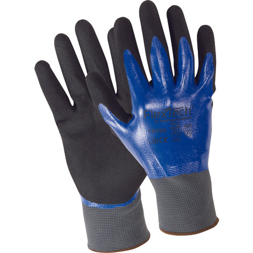 Wells Lamont LW0110790 FLEXTECH Size XS Double Dip Sandy Nitrile Glove Y9289XS