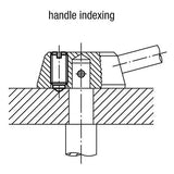 KIPP K0309.10 SPRING PLUNGER STANDARD SPRING FORCE D=M10 L=19, STEEL, COMP:BALL STEEL